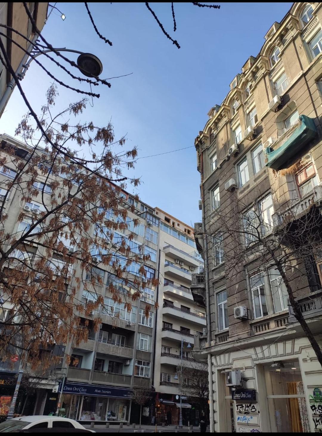 Old Center Apartament Bukarest Exterior foto